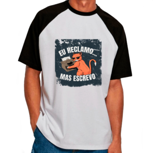 camiseta Ranglan gato reclamão