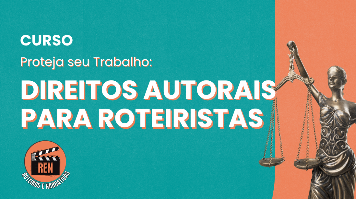 Curso Proteja seu Trabalho Direitos Autorais para Roteiristas (Miniatura do YouTube)