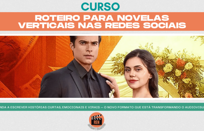 Curso Roteiro para Novelas Verticais nas redes sociais