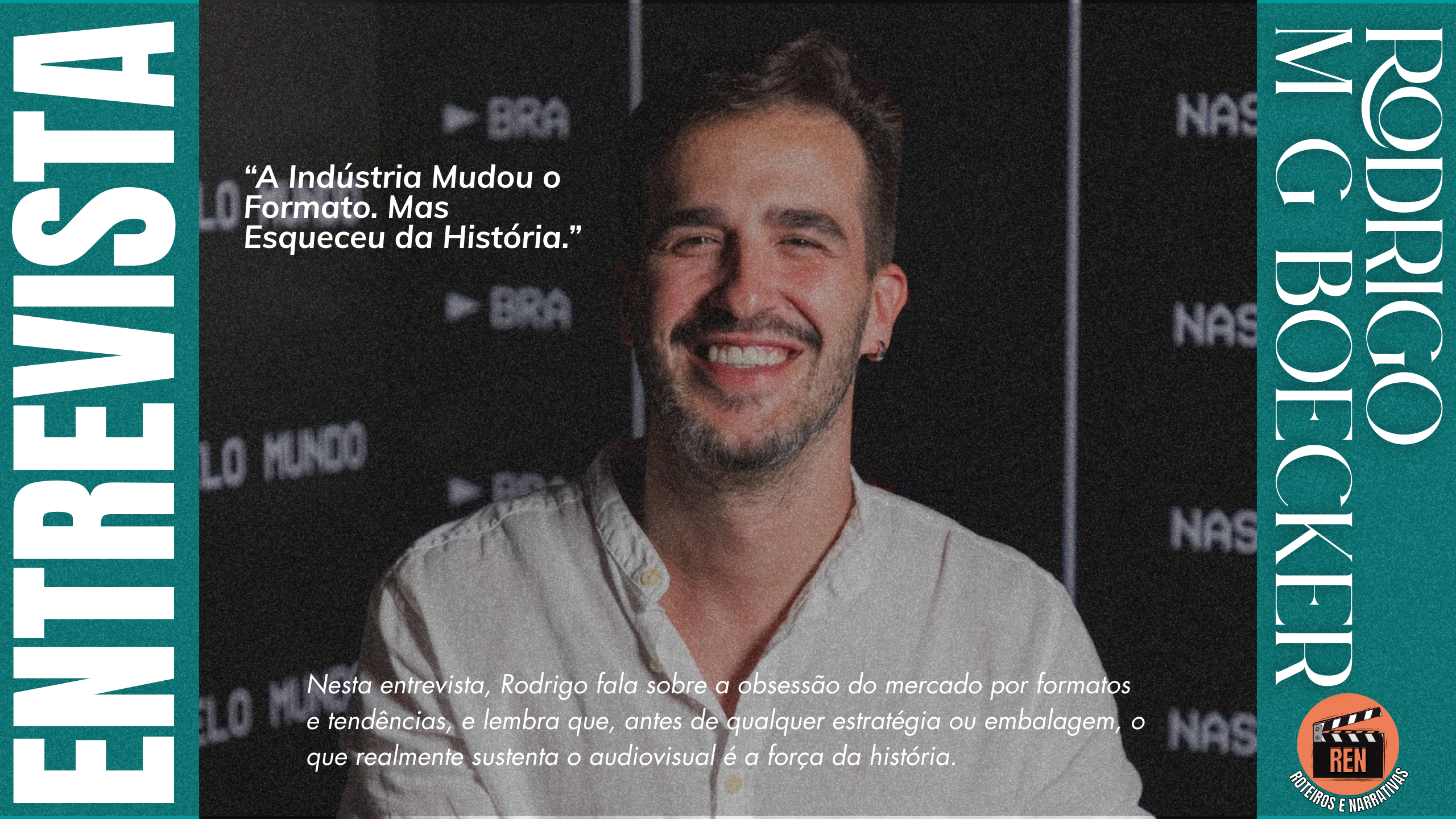 Entrevista RODRIGO M G BOECKER (Banner para YouTube)